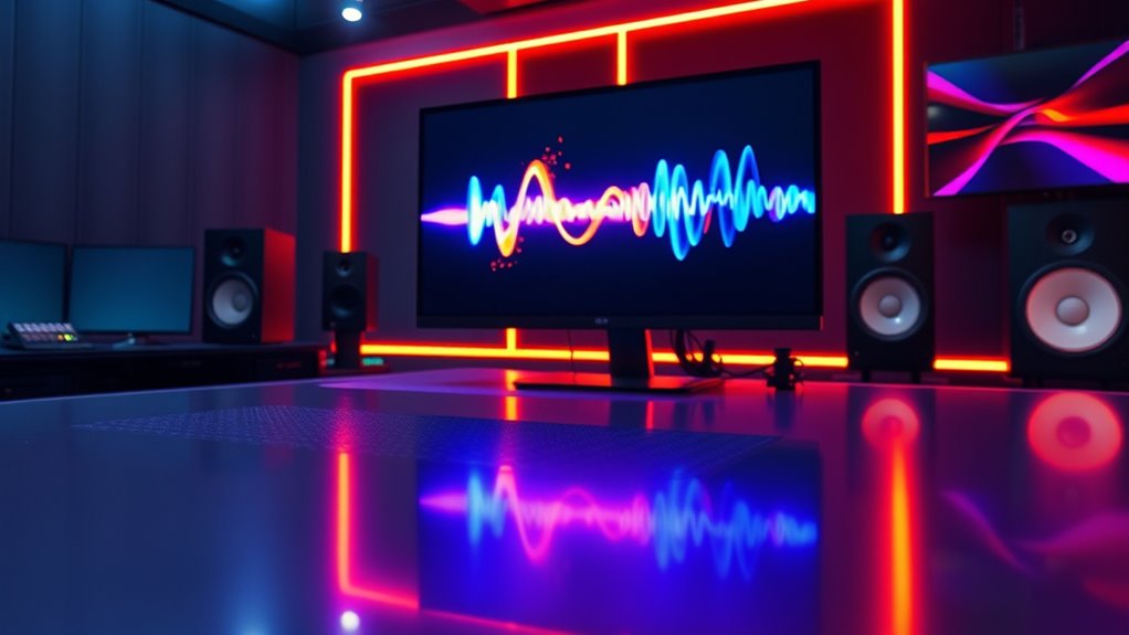 align visuals perfectly with audio