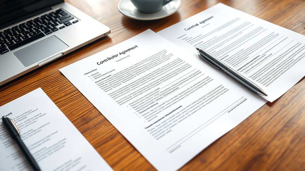 clear contributor agreement guidelines