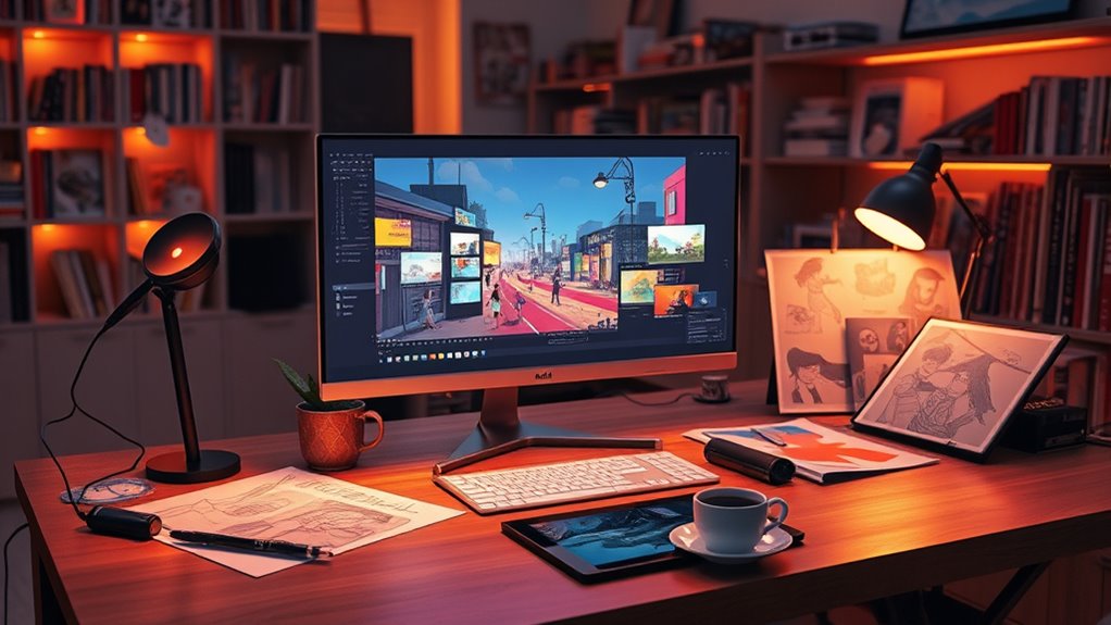 emotionally immersive visual storytelling