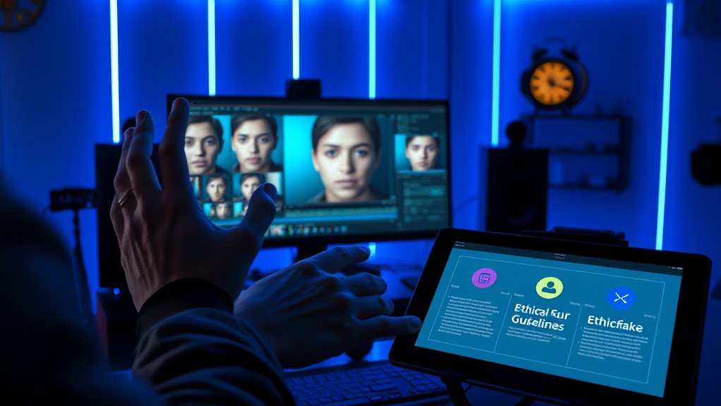 ethical deepfake usage responsibilities