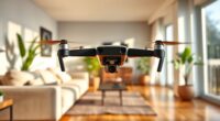 indoor mini drone shooting