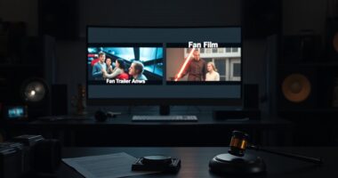 legal distinctions in fan productions