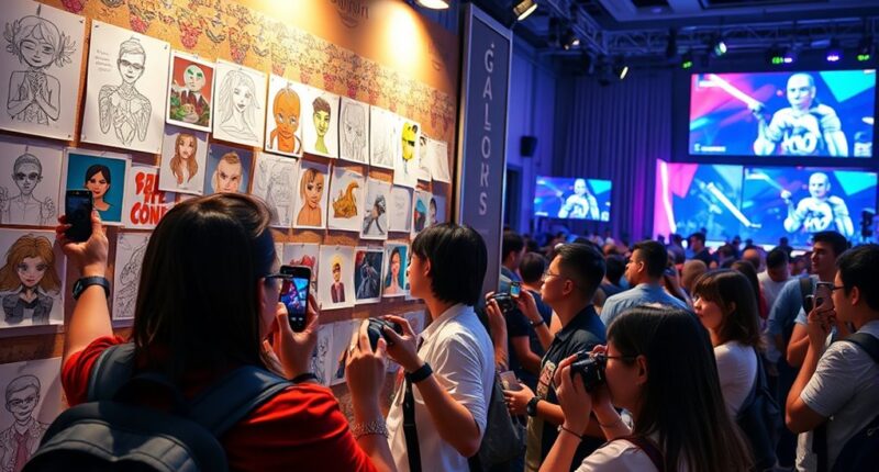make fan art contests viral