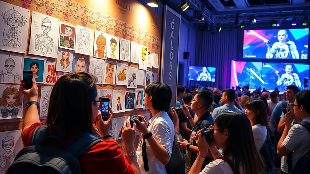make fan art contests viral