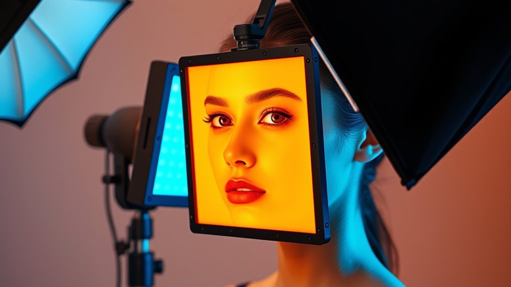 match and correct lighting