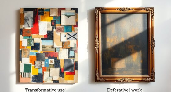 transformative vs derivative works