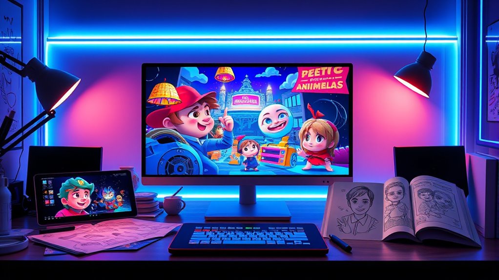 ai driven fan film animation