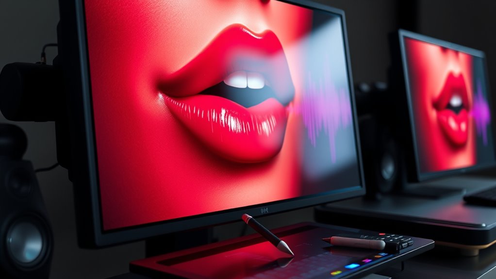 ai enhanced lip sync