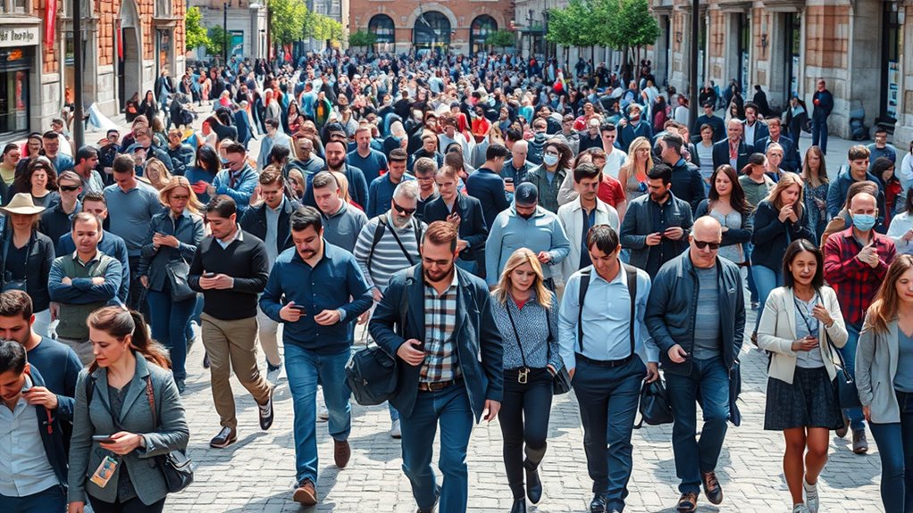 ai powered crowd scene generation