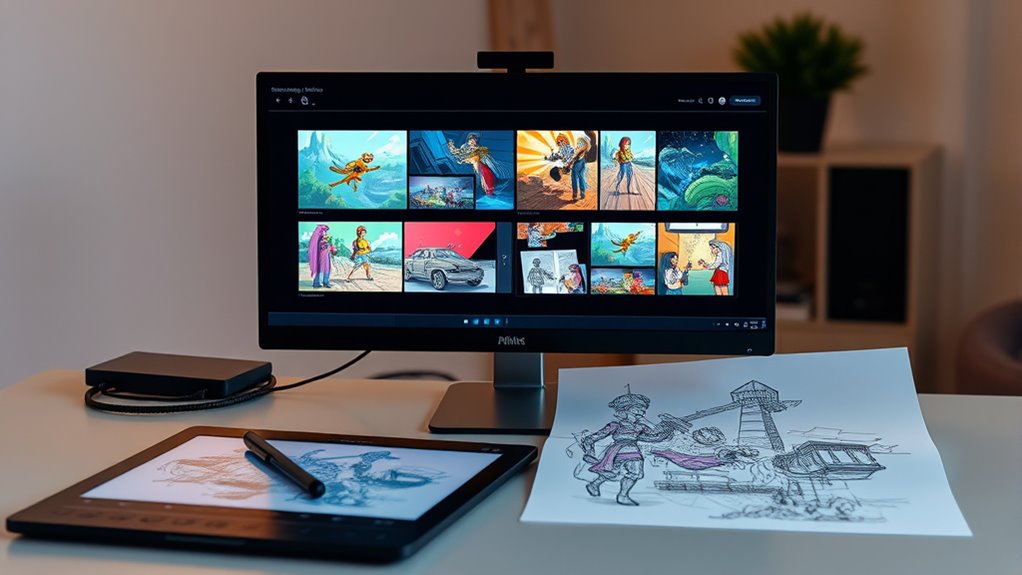 ai storyboarding scene visualization