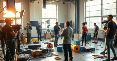 behind the scenes content series