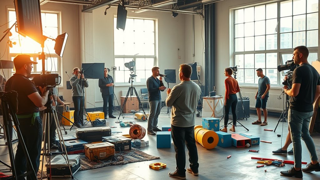 behind the scenes content series