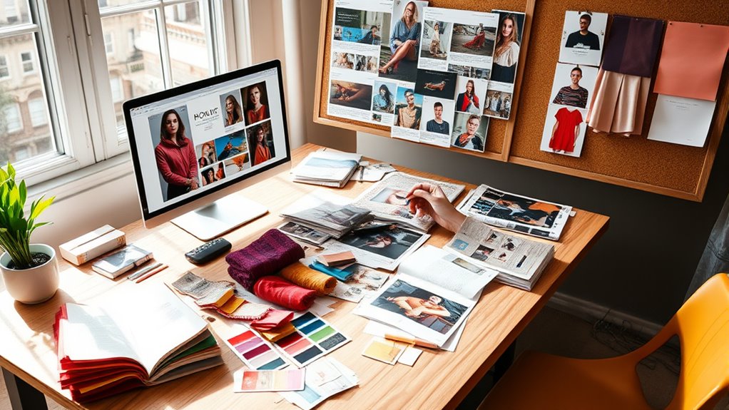 create cohesive visual blueprint