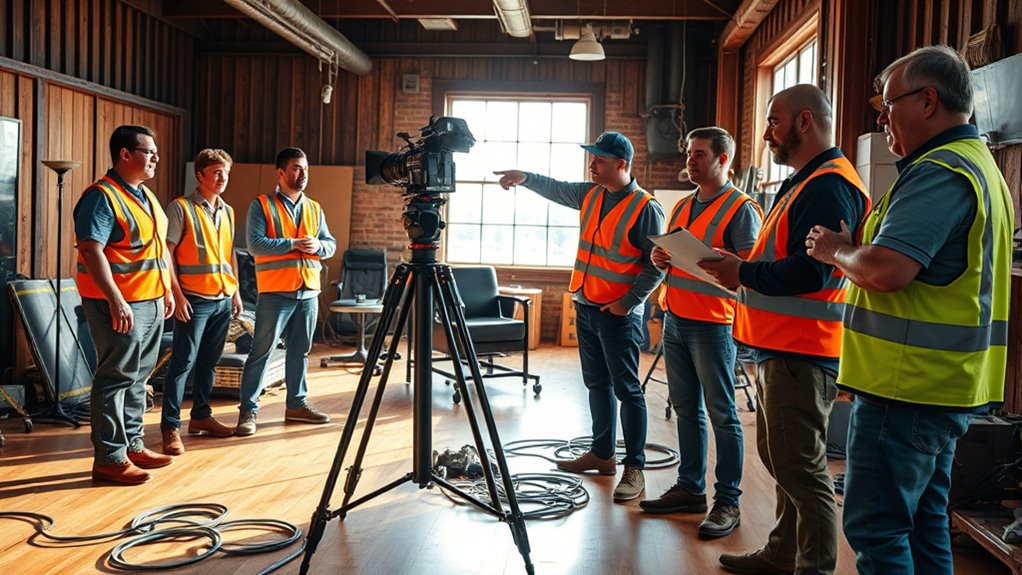 ensure stunt and equipment safety