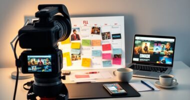 film release social media planning
