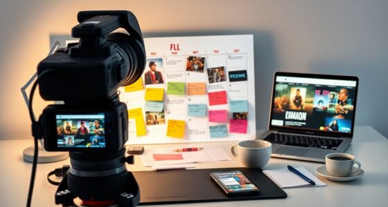 film release social media planning