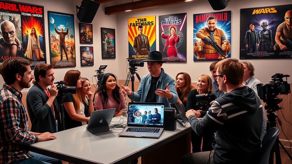 influencers amplify fan film