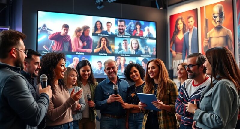 influencers promote fan films
