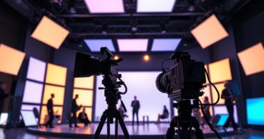 led stages enhance filmmaking lighting