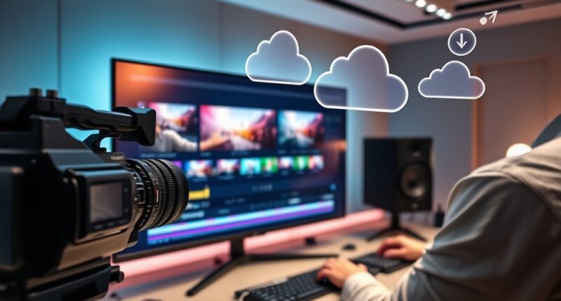 real time cloud post production