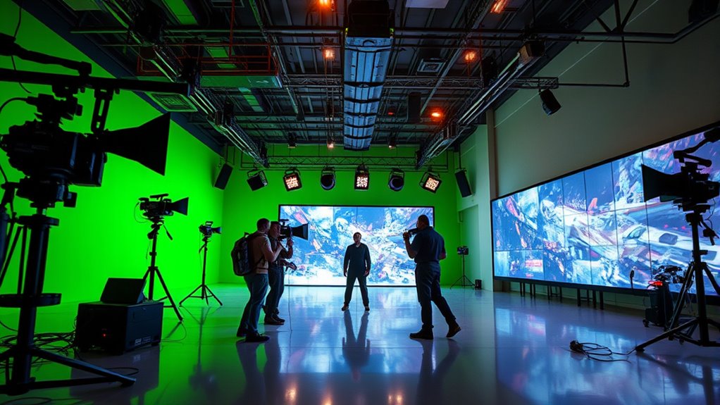 real time virtual production