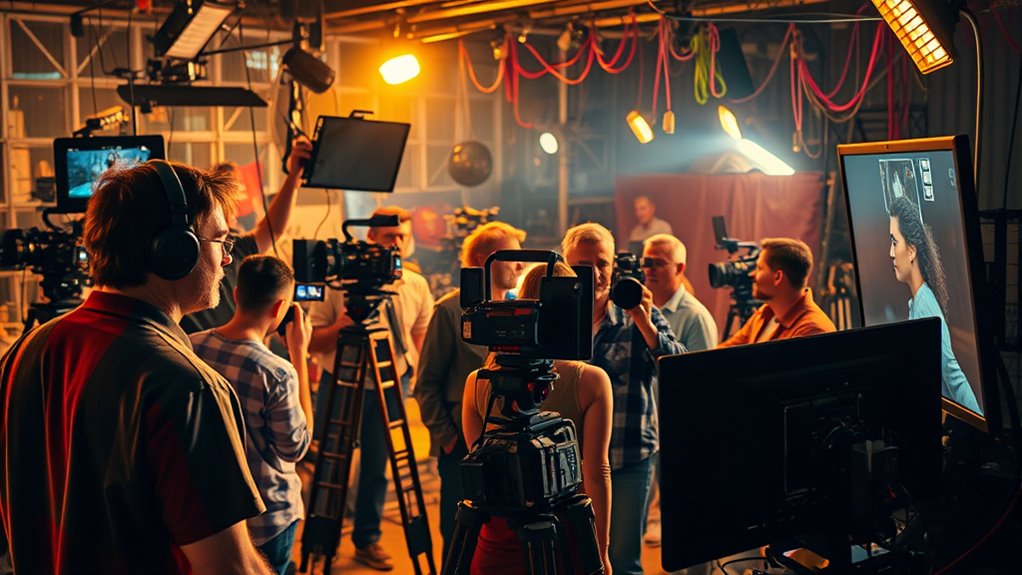 share genuine behind the scenes moments