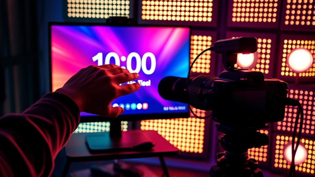 using live stream previews