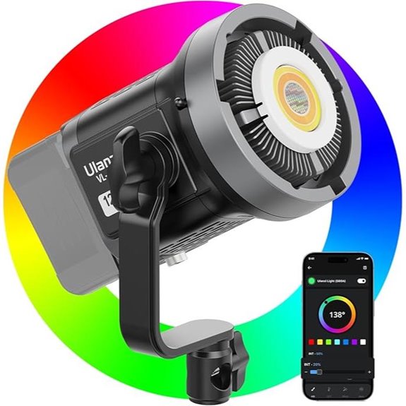ULANZI 120W RGB LED Video Light with App Control