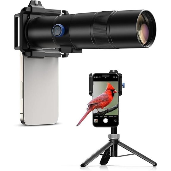 MIAO LAB 30X Telephoto Phone Lens with Tripod