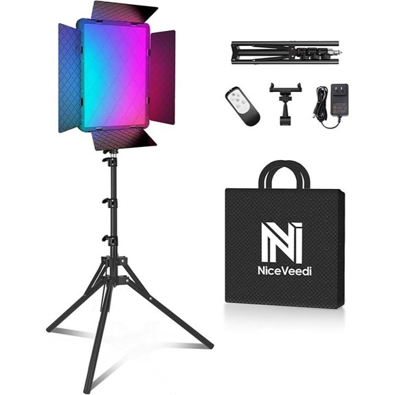 NiceVeedi 40W RGB Photography Light with Effects