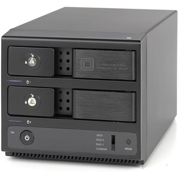 Oyen Digital 48TB Mobius 2C RAID 2-Bay USB-C Hard Drive Array