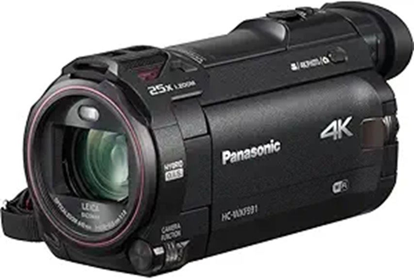 Panasonic 4K Video Camera Camcorder with 20X Lens