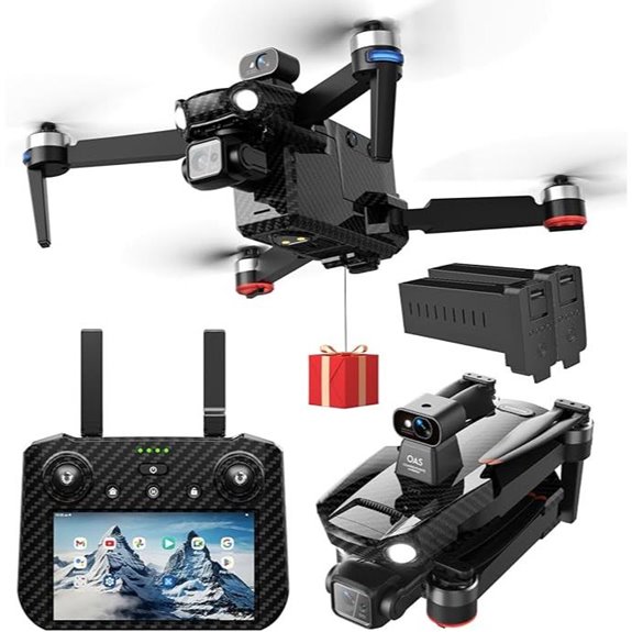 Upgraded 4K Camera Drone with Obstacle Avoidance