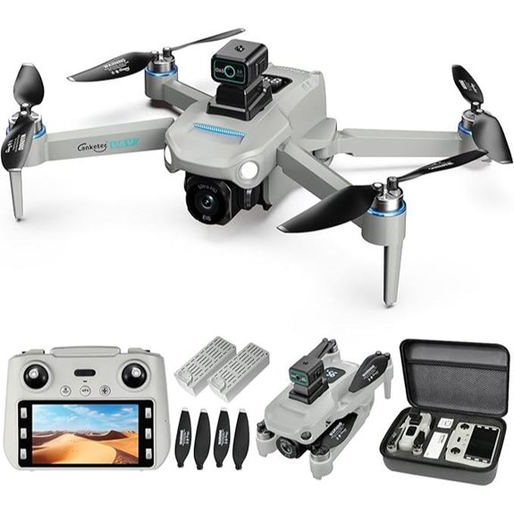 4K GPS Foldable Drone with Obstacle Avoidance