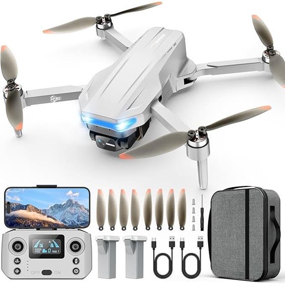 4K Camera Foldable Drone with GPS and Long Flight