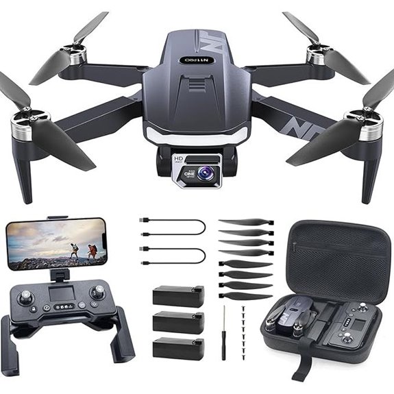 Professional 4K GPS Drone with Follow Me & Long Flight