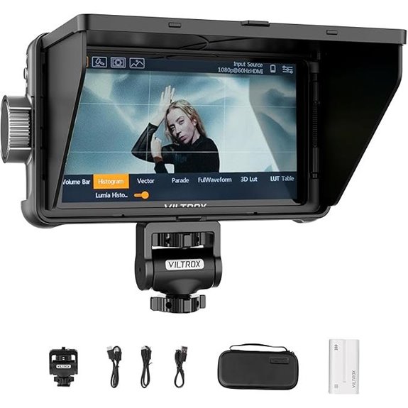 VILTROX 5.5 4K HDMI Field Monitor with HDR
