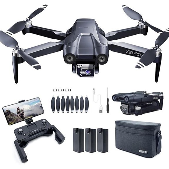 CHUBORY X10 PRO 4K Drone with Long Range