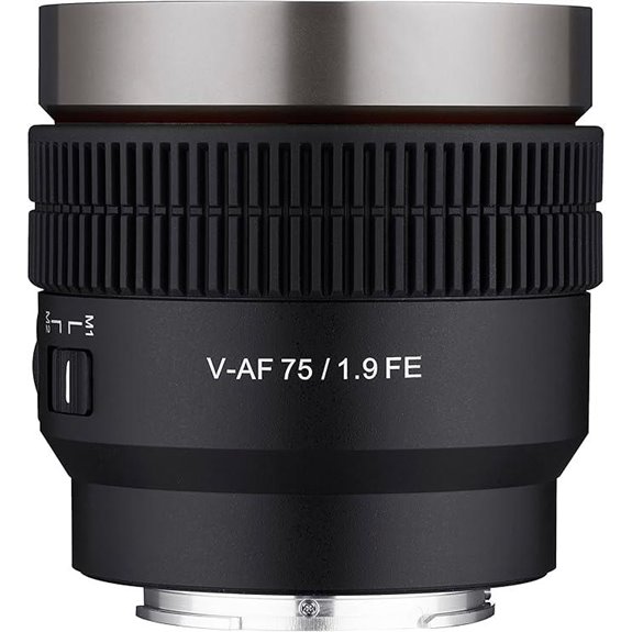 Samyang 75mm T1.9 Cine Lens for Sony E