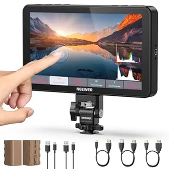 NEEWER F700 7 Camera Field Monitor with Batteries