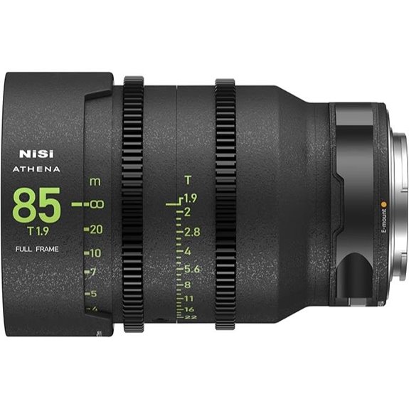 NiSi 85mm Athena Prime Full Frame Cinema Lens T1.9 (E Mount)