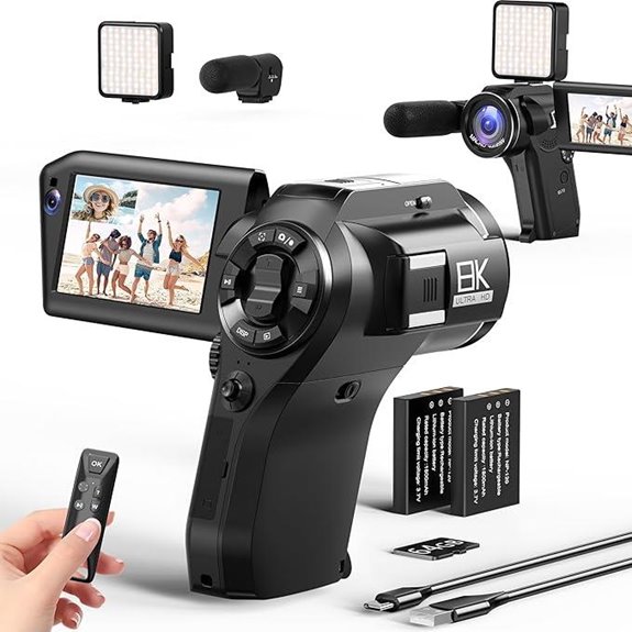 FLATIC 8K Video Camera with Accessories
