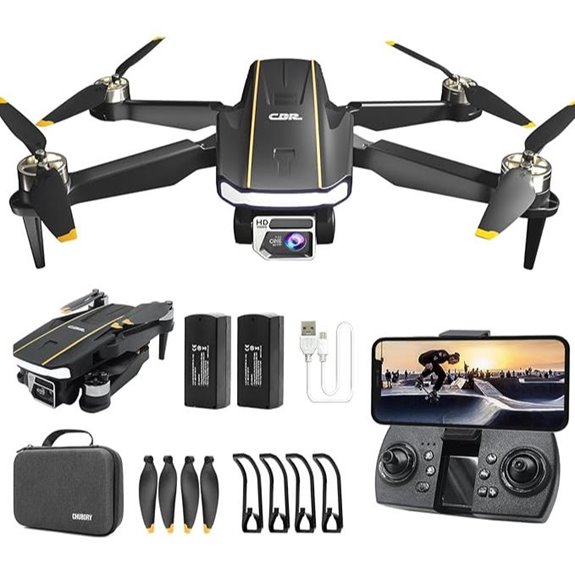 Chubory A68 Drone with Camera and Accessories