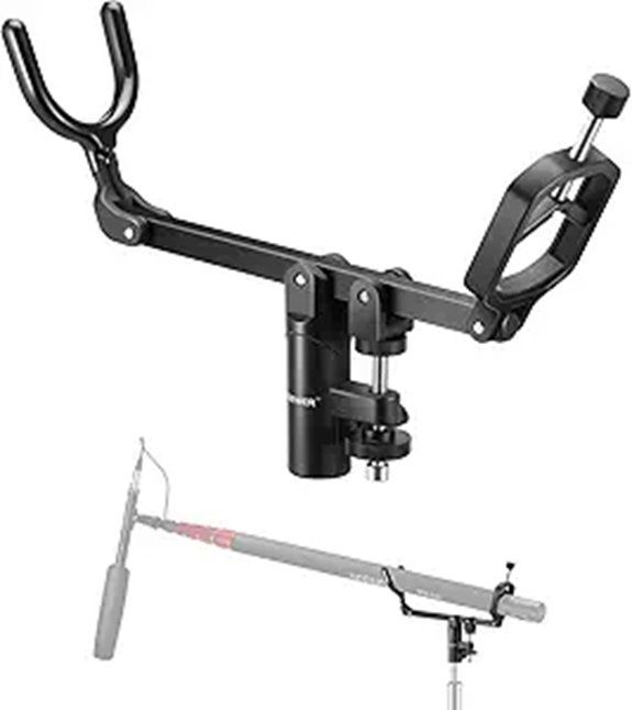 NEEWER Mic Boom Support with Tilt and Load Capacity