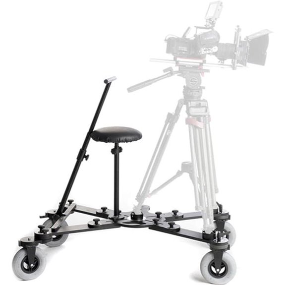 CamDolly Cinema System + 1 Rail: Flexible Camera Dolly
