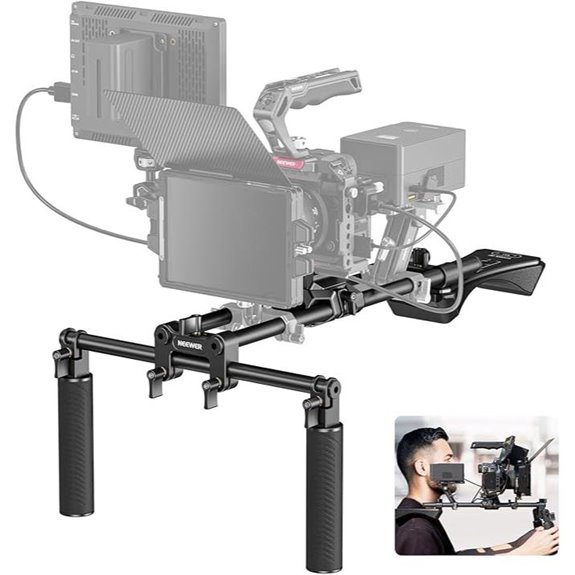 NEEWER Shoulder Video Rig with Quick Release and Handles