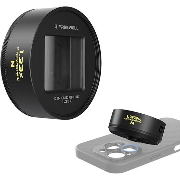 Freewell Neutral Streak 1.33x Anamorphic Lens for Filmmaking
