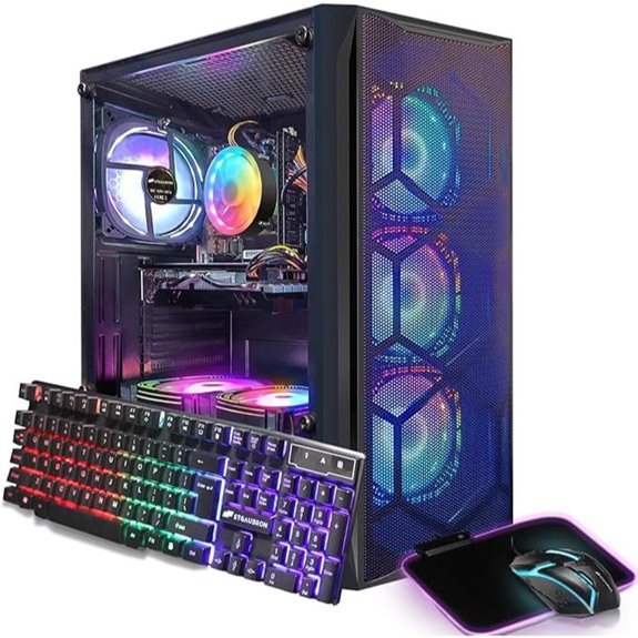 STGAubron Gaming PC with i7 RX 580 16GB RAM