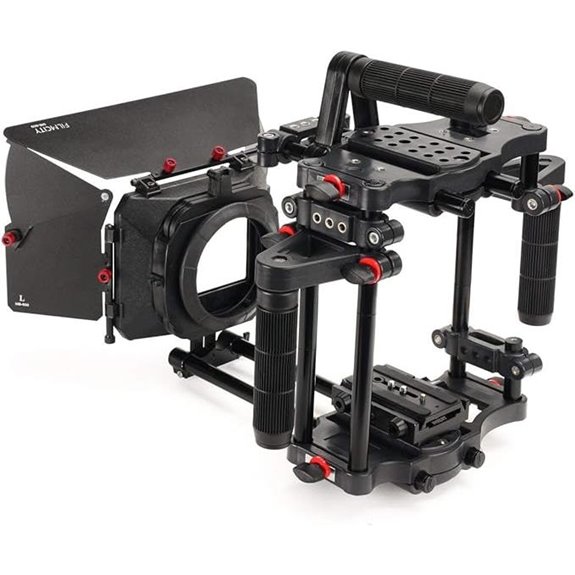 DSLR Camera Cage with Matte Box & Accessories