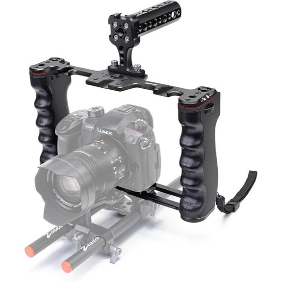 Zeadio Camera Rig Cage with Handle & Base
